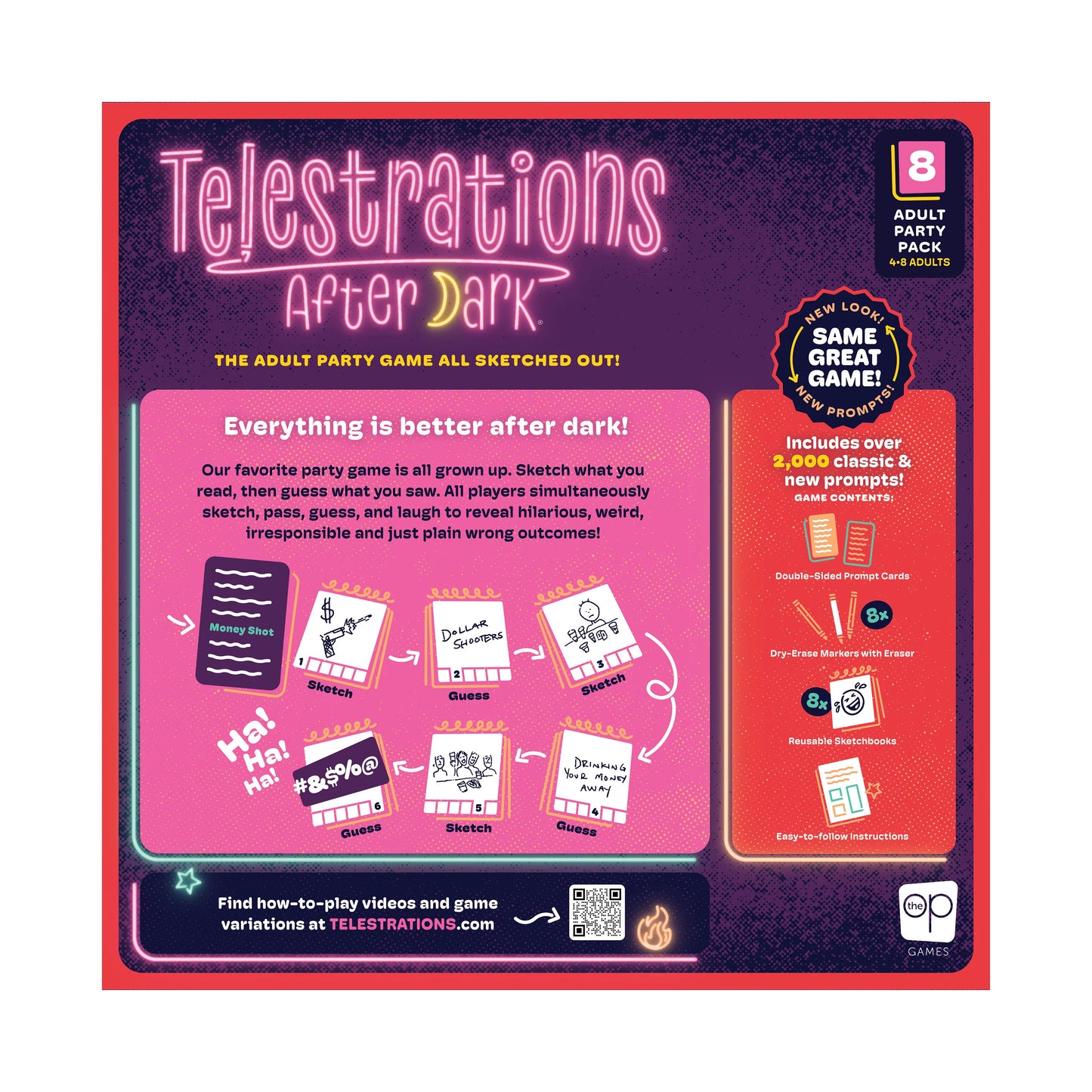 Telestrations® After Dark® 8 Player