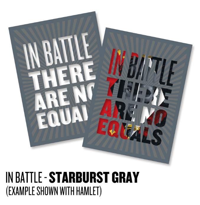 Unmatched: Card Sleeves - No Equals Gray