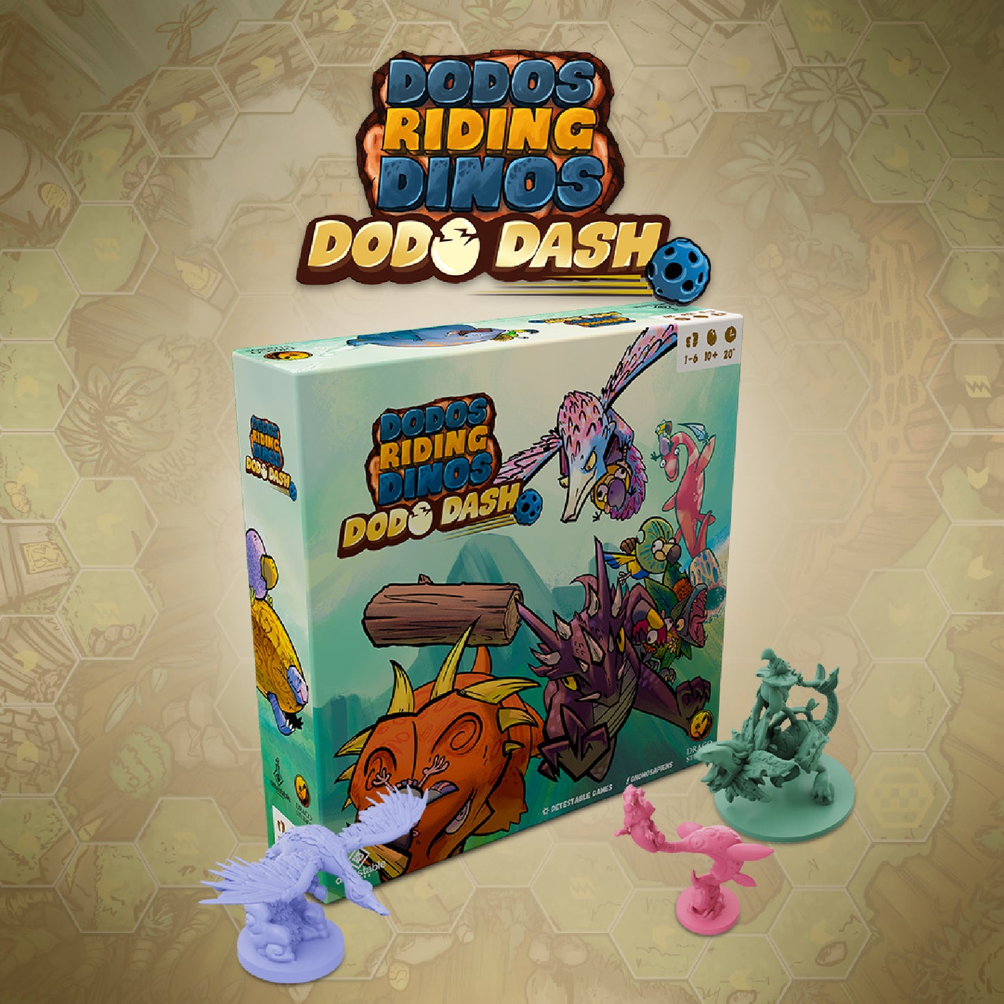 Dodos Riding Dinos: Dodo Dash + Language Pack