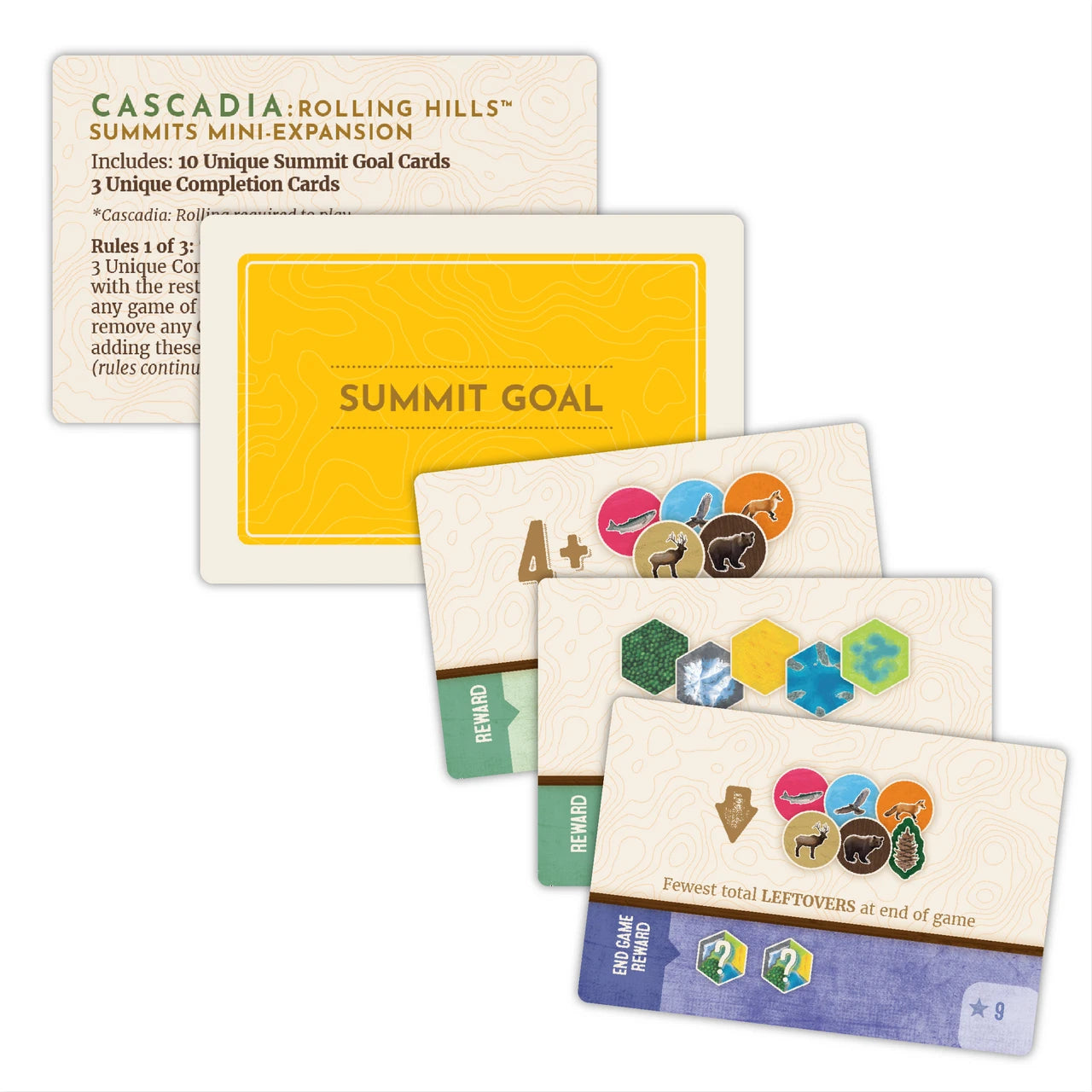 Cascadia: Rolling Hills - Summits Mini-Expansion Bundle