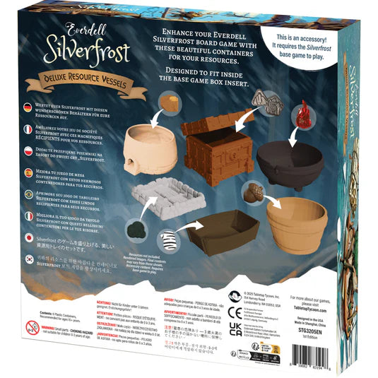 Everdell Silverfrost Deluxe Resource Vessels
