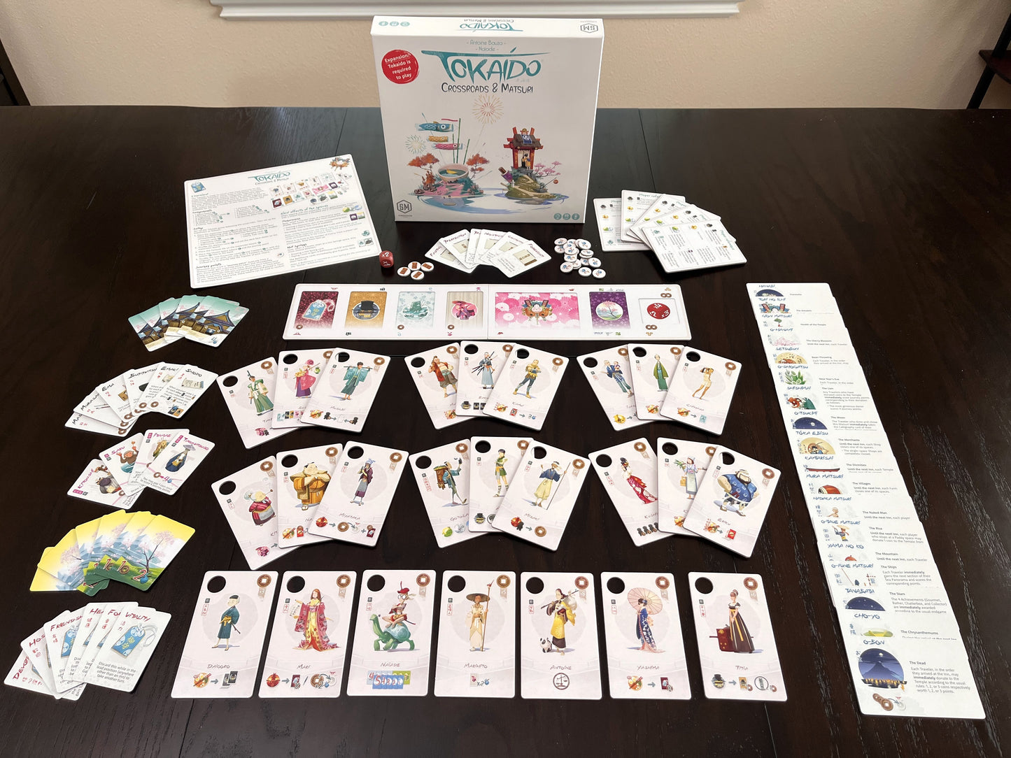 Tokaido: Crossroads & Matsuri Expansions