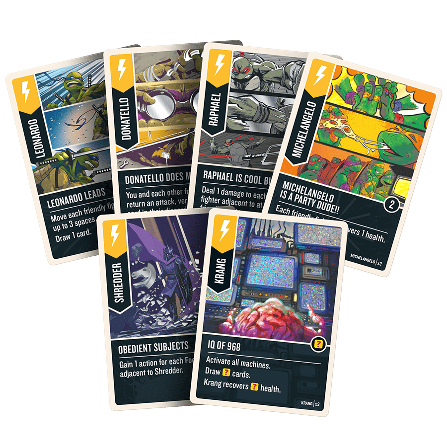 Unmatched Adventures: TMNT - Promo Foil Cards