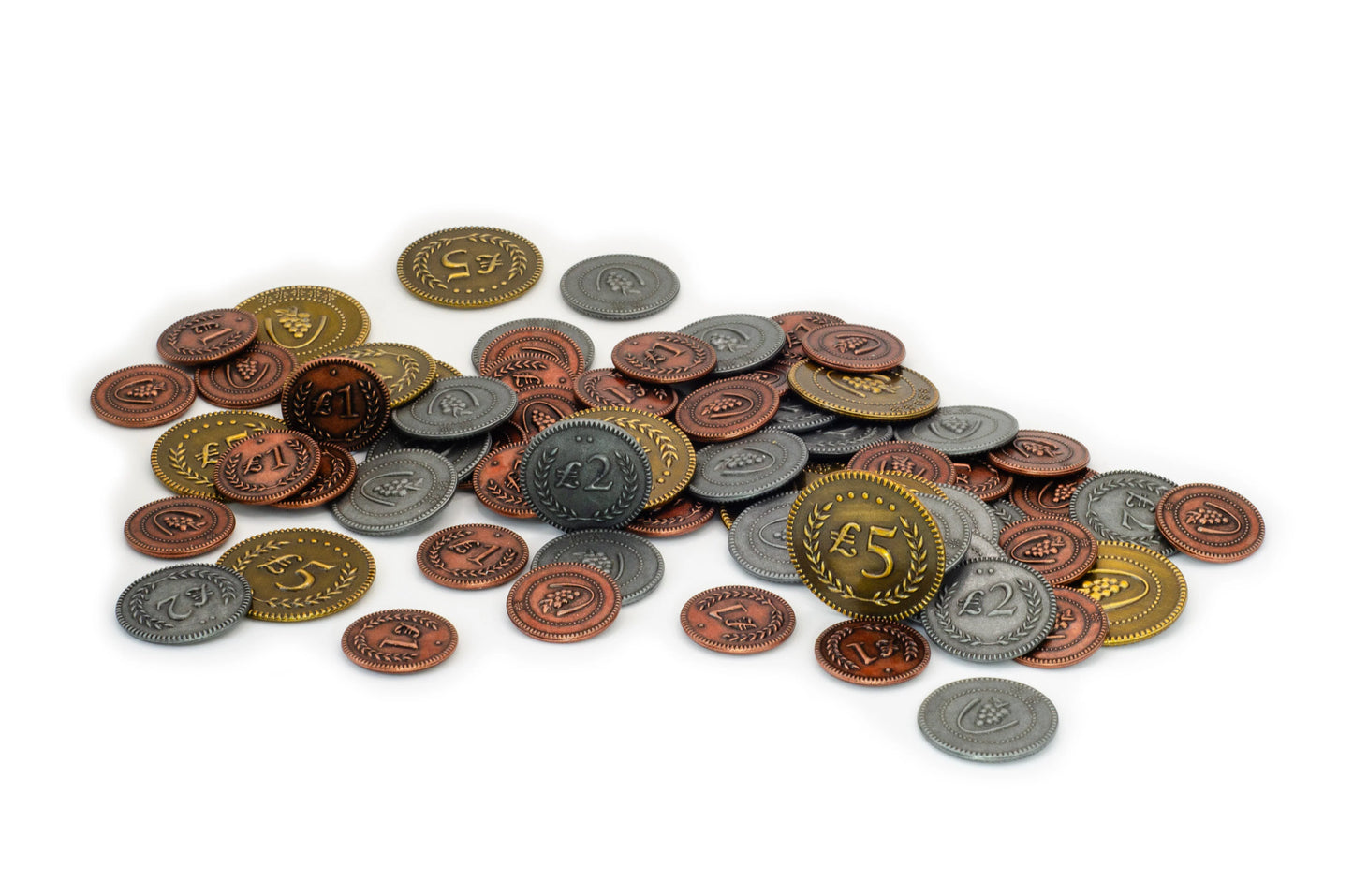 72 Metal Lira Coins (Viticulture)