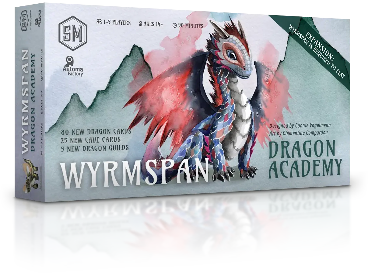 PREVENTA Wyrmspan Dragon Academy (Expansión - Idioma: Inglés)