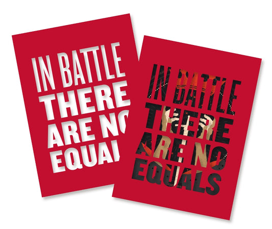 Unmatched: Card Sleeves - No Equals Red