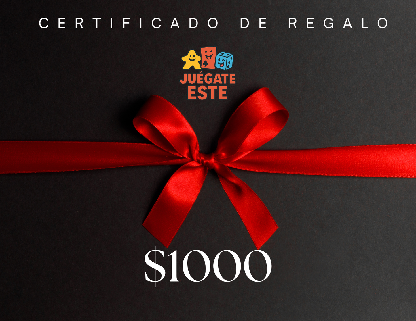 Certificado de Regalo $1,000