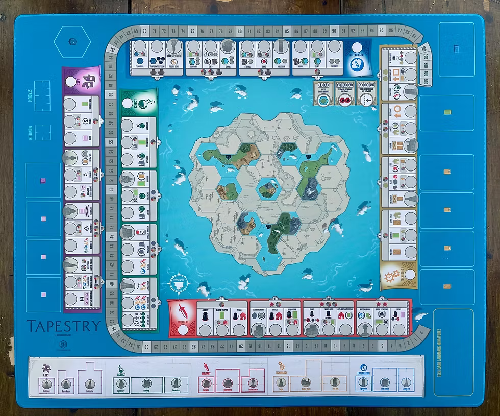 Tapestry Natural Rubber Playmat