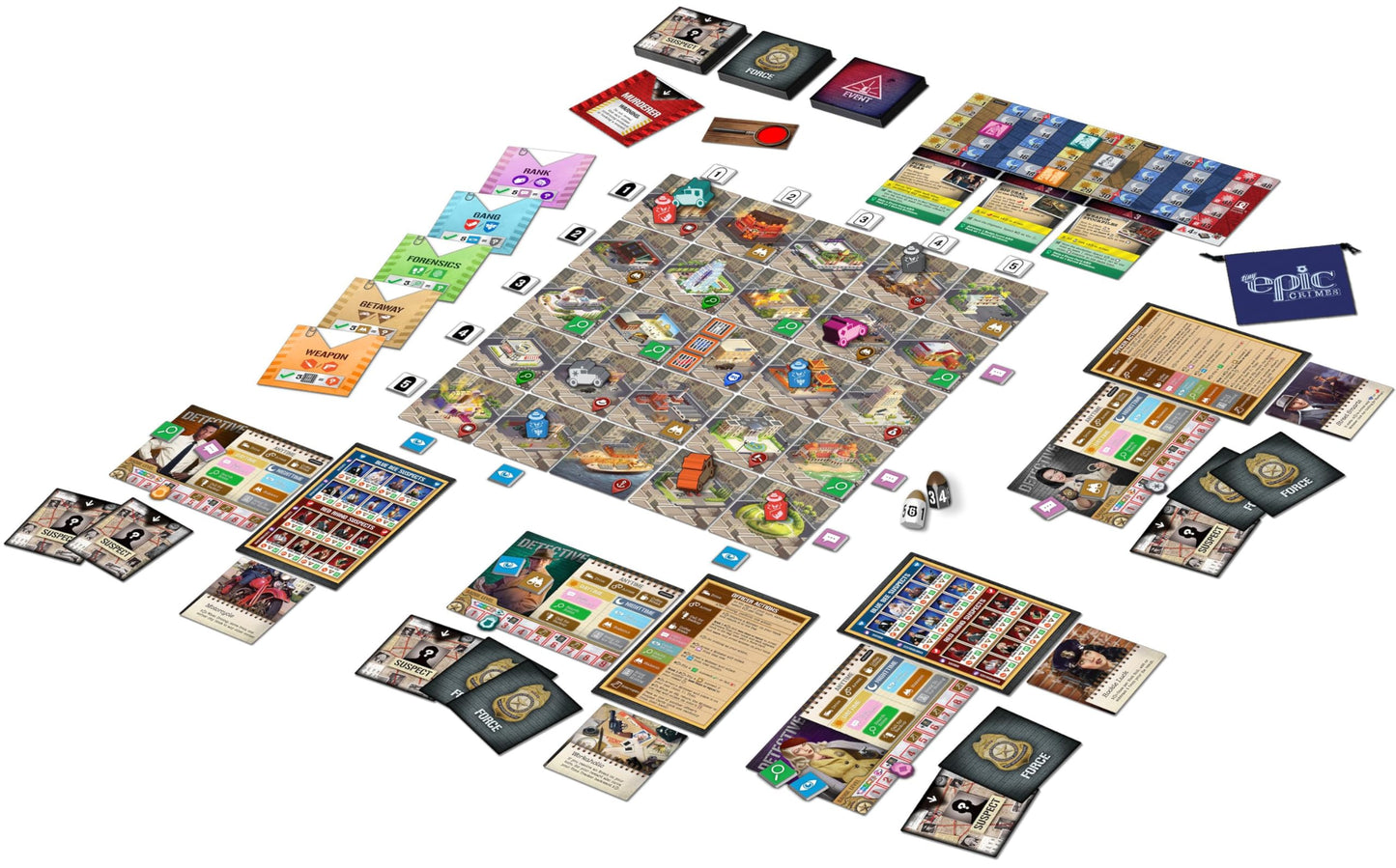 Tiny Epic Crimes (Deluxe Edition)
