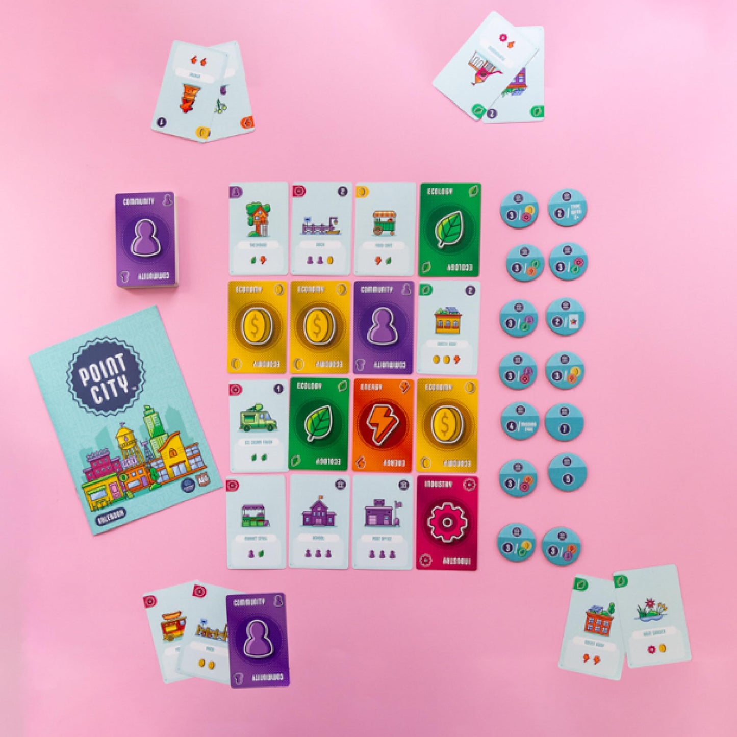 Point City - Civic Tokens KS Promo Bundle