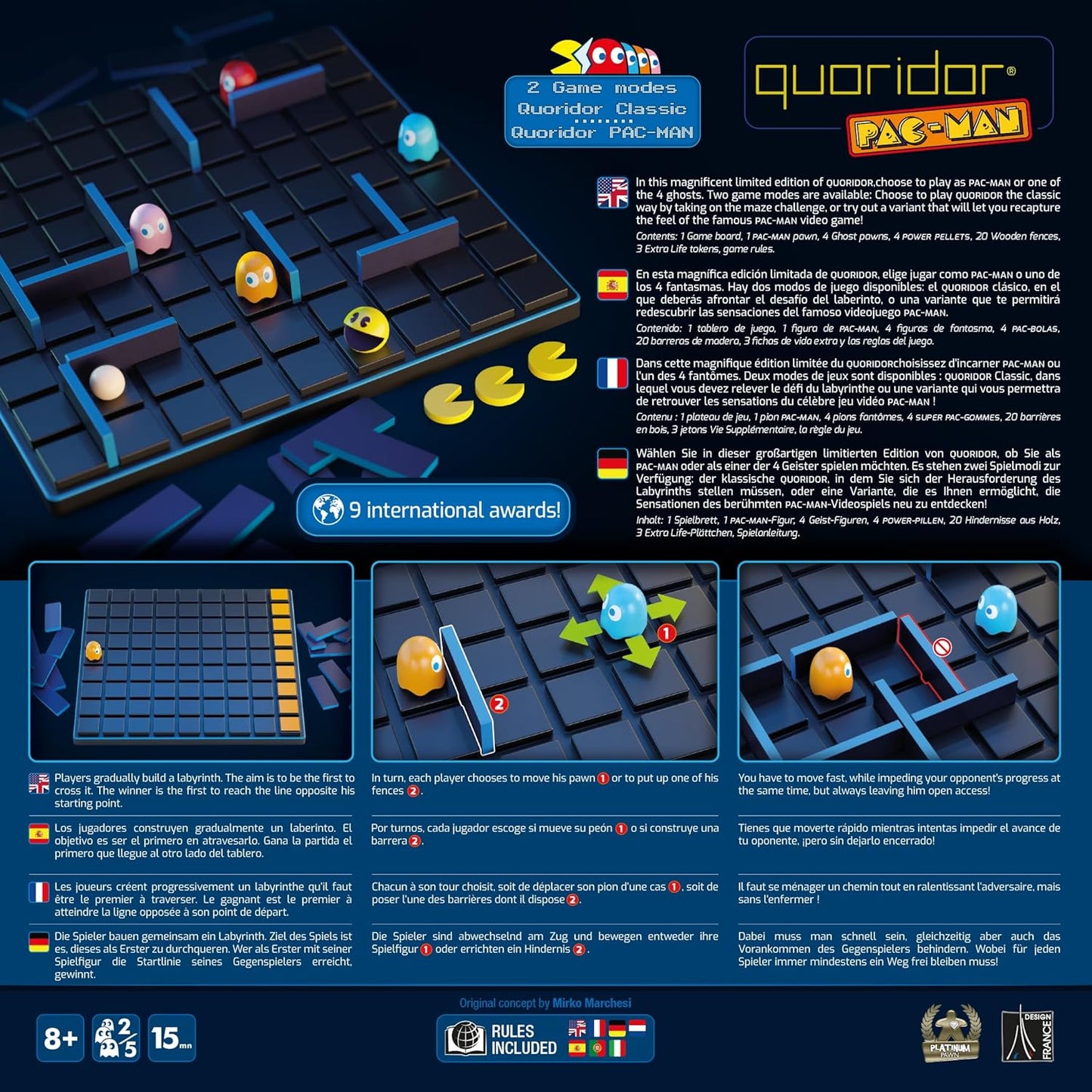 Quoridor Pac-Man (Español)