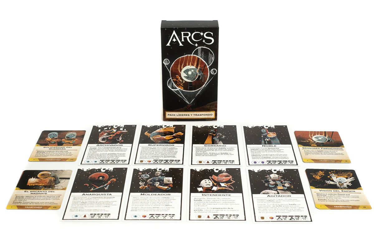 Arcs: Líderes y Trasfondo