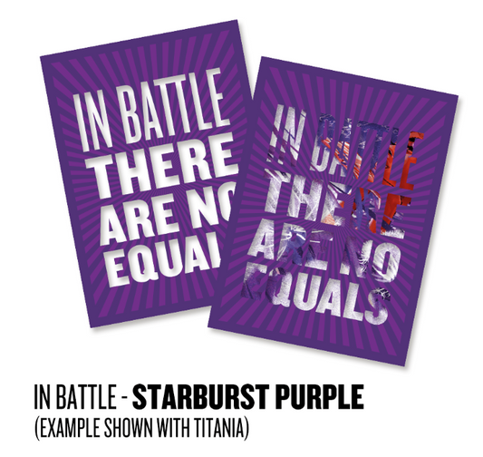 Unmatched: Card Sleeves - No Equals Purple