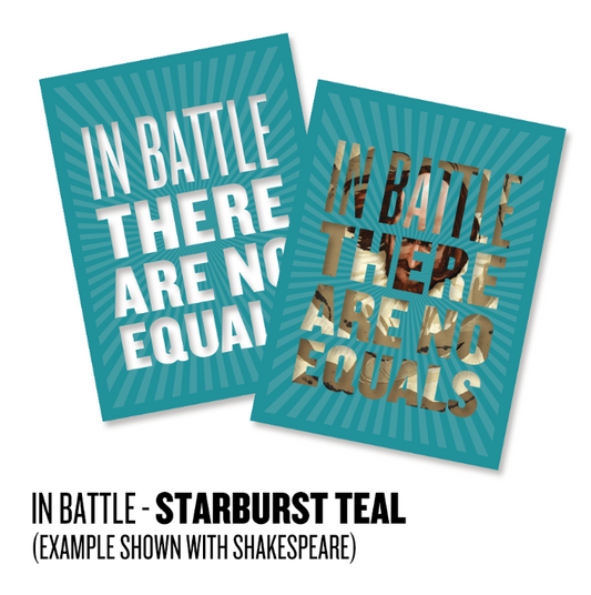 Unmatched: Card Sleeves - No Equals Turquoise