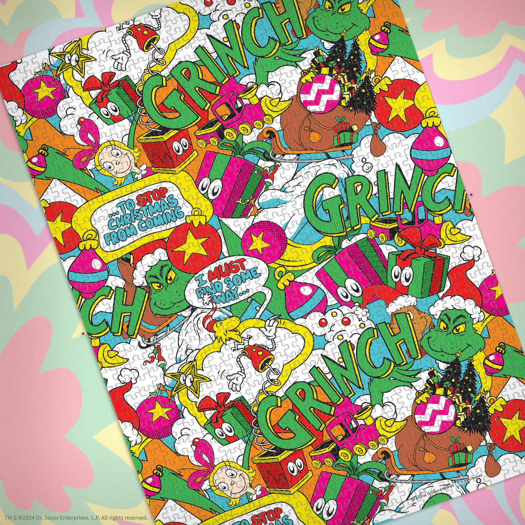 The Grinch "Poppin" 1,000pc Puzzle