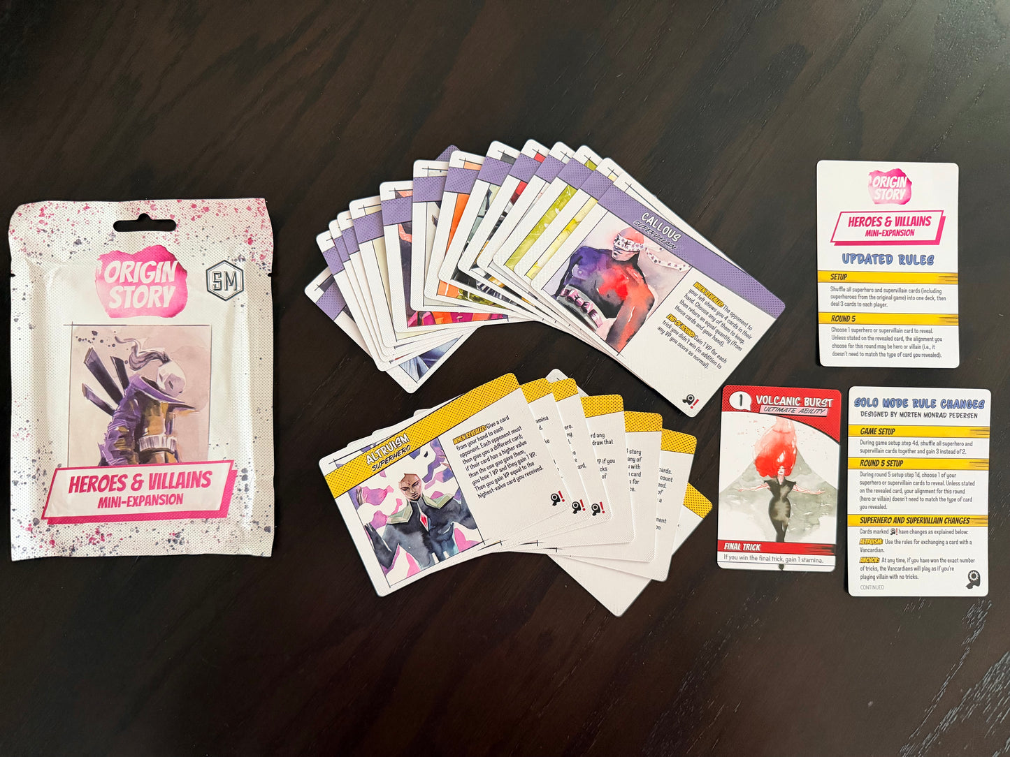 PREVENTA - Heroes & Villains (Origin Story Mini Expansion)