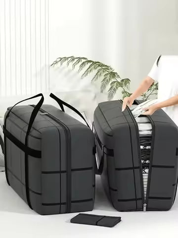 mochila duffel gris
