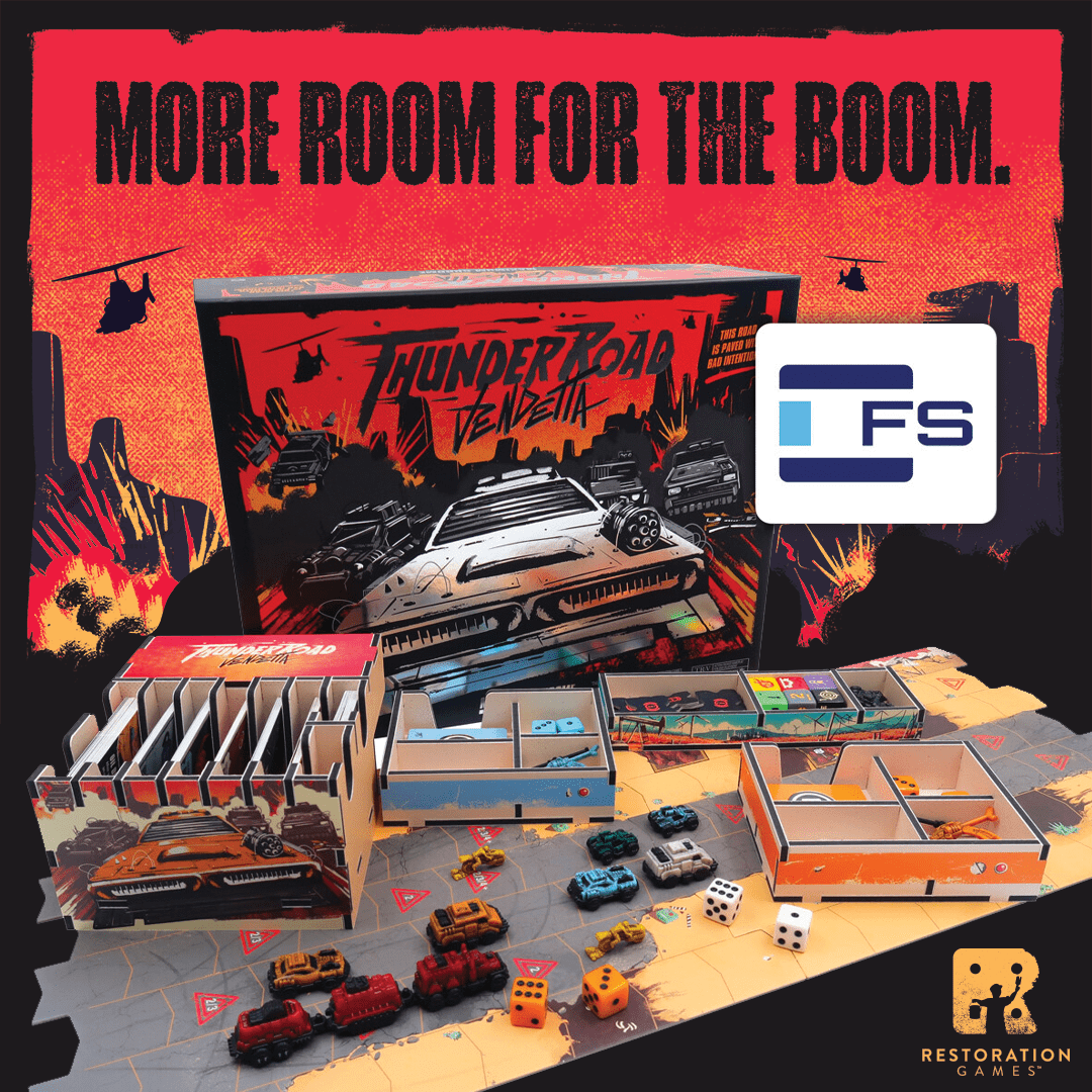 Thunder Road: Vendetta Folded Space Insert