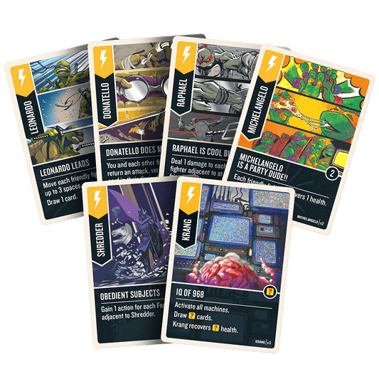 Unmatched Adventures: TMNT - Promo Foil Cards