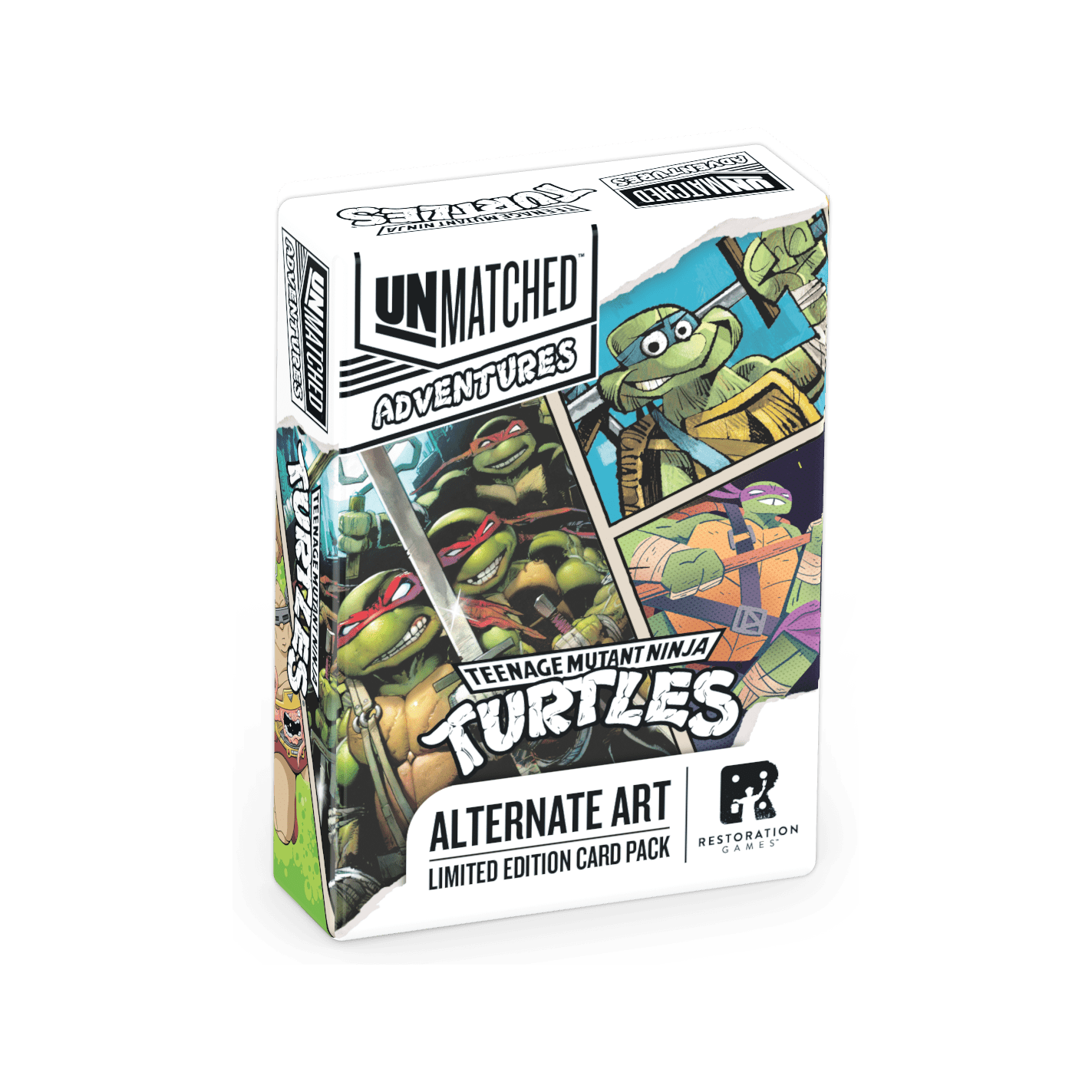 Unmatched Adventures: TMNT - Alternate Art Lmtd Ed Card Pack