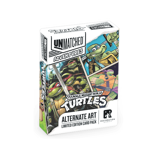 Unmatched Adventures: TMNT - Alternate Art Lmtd Ed Card Pack