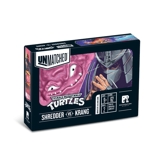 Unmatched Adventures: TMNT – Shredder & Krang Hero Decks