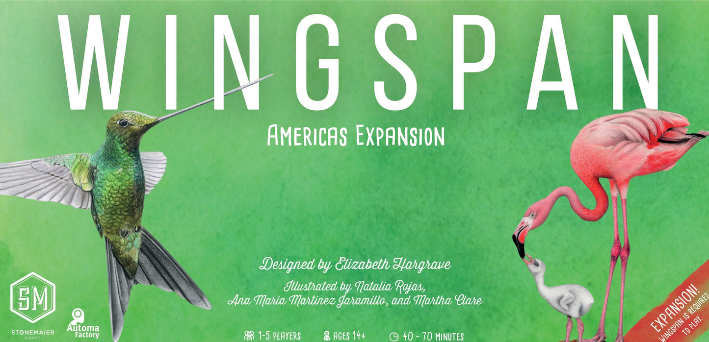 Wingspan Americas Expansion (Inglés)