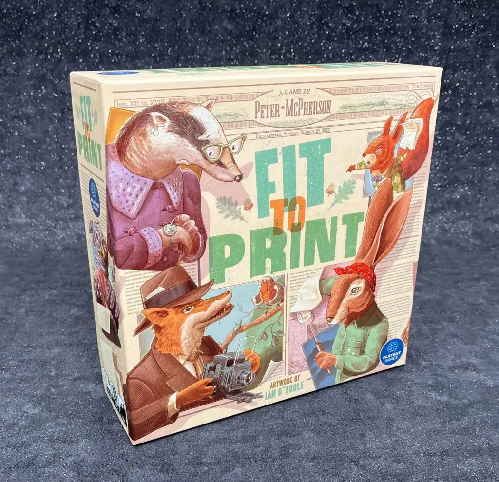 Fit To Print - Expansión Game Breaking News Bundle