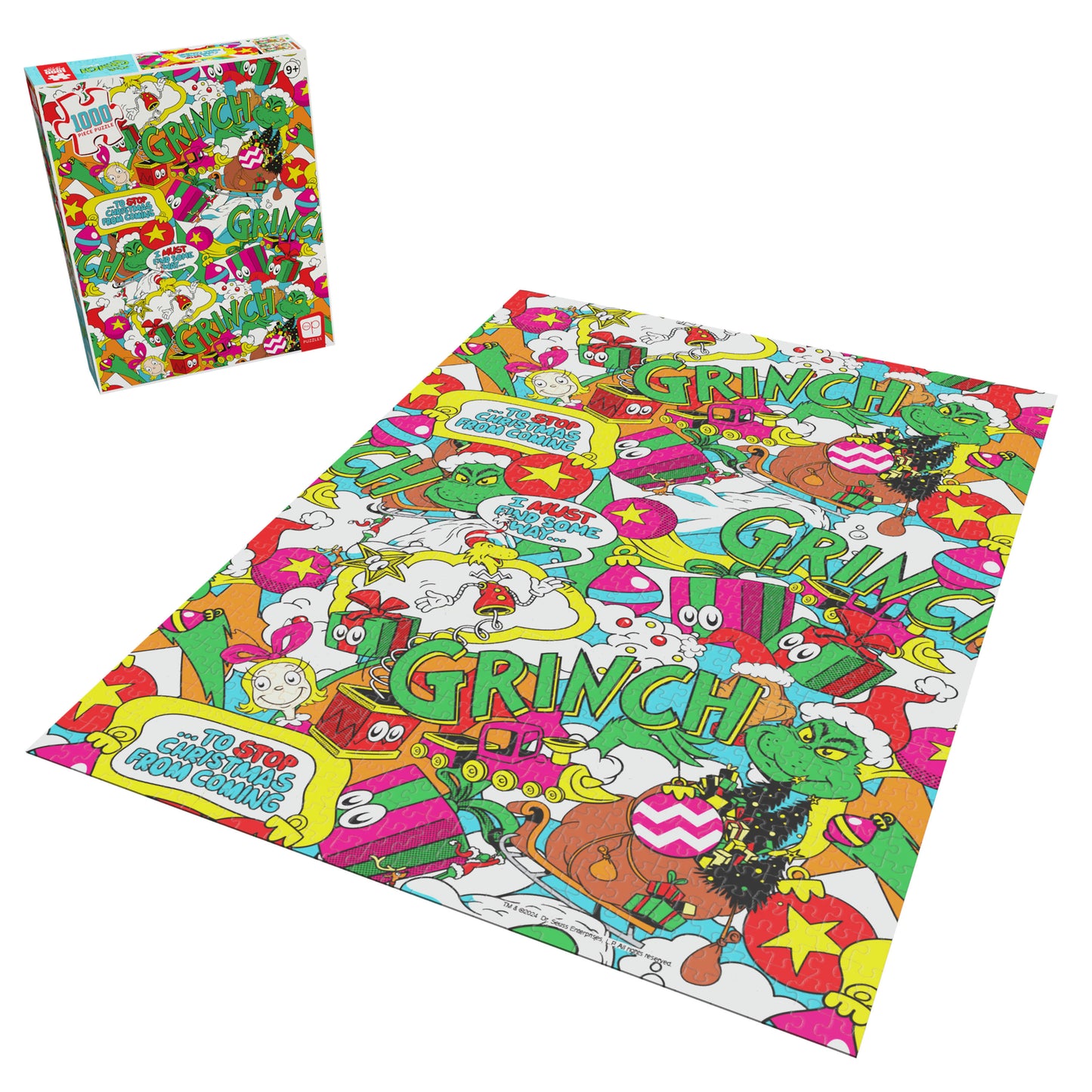 The Grinch "Poppin" 1,000pc Puzzle