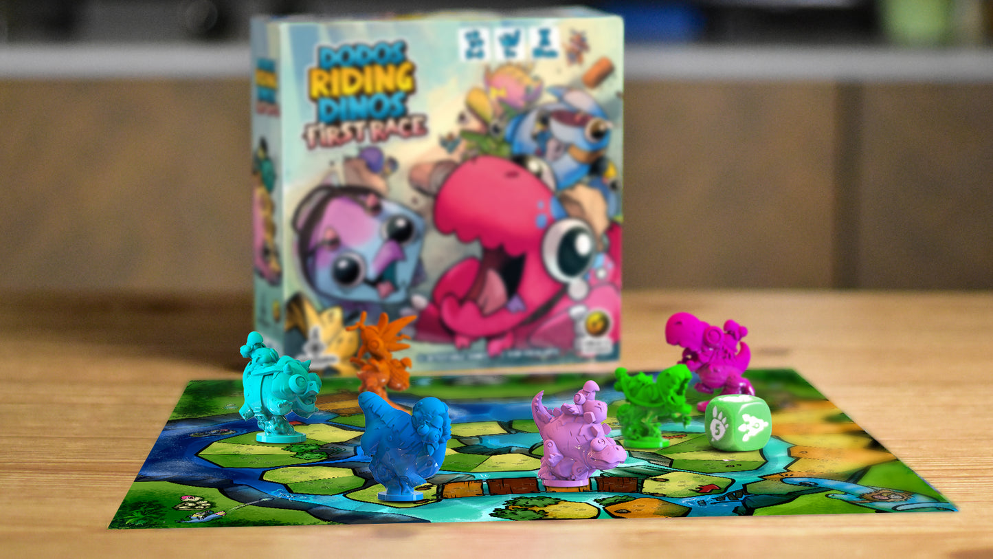 Dodos Riding Dinos: First Race (Español)