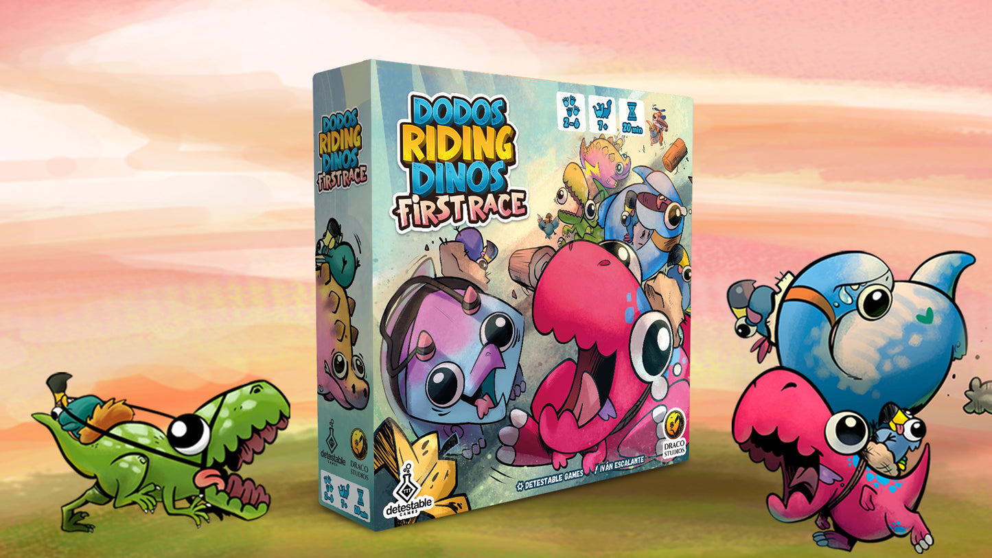 Dodos Riding Dinos: First Race (Español)