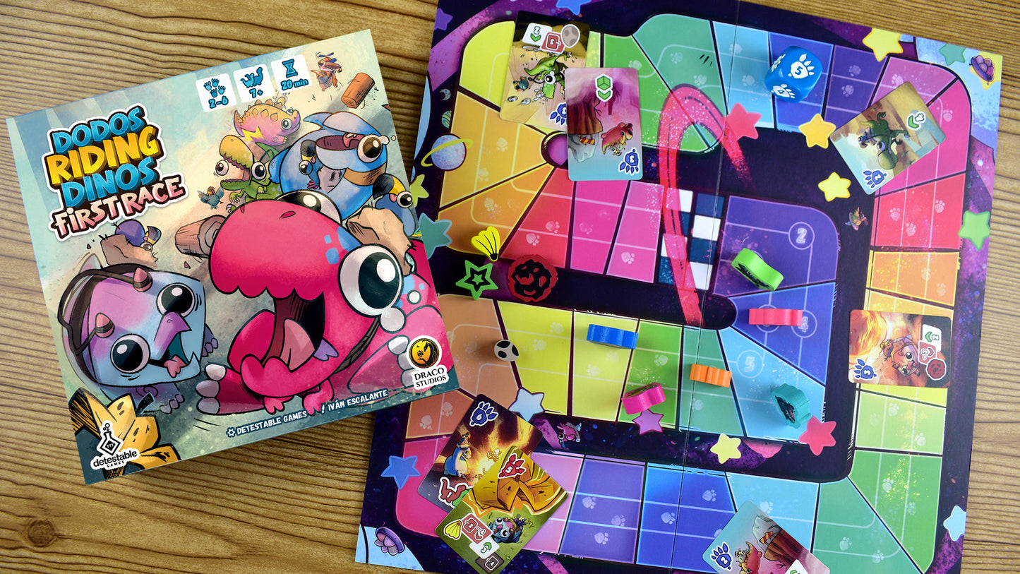 Dodos Riding Dinos: First Race (Español)