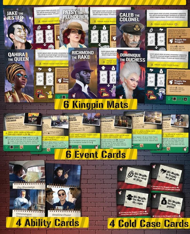 Tini Epic Crimes: Kingpins Expansion